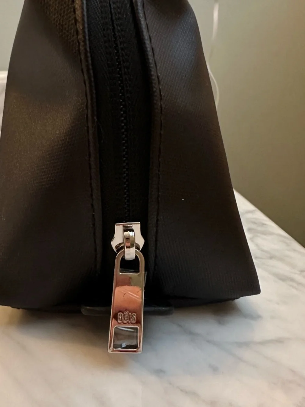 BEIS Black Travel Cosmetic Bag